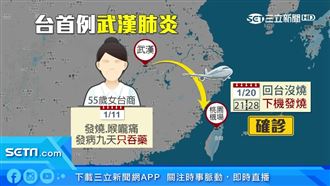 染肺炎女台商　服藥後未發燒出境大陸