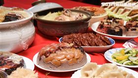 年菜,年夜飯,過年,年貨,市場,採買,農曆年 圖／記者林敬旻攝