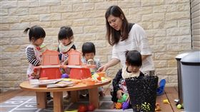 四胞胎,女嬰,女兒,母女(記者郭奕均攝影)