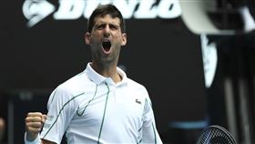 ▲喬科維奇（Novak Djokovic）挺進澳網第三輪。（圖／達志影像）