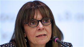 希臘,國會,女性總統,宣誓就職,薩克拉洛普魯(AP)