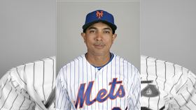 ▲大都會新任總教練洛哈斯（Luis Rojas）。（圖／美聯社／達志影像）