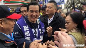 馬英九 記者林恩如攝影 1220 掃市場