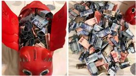 豬公,撲滿,盜圖,存錢（圖／翻攝自《爆廢公社二館》）