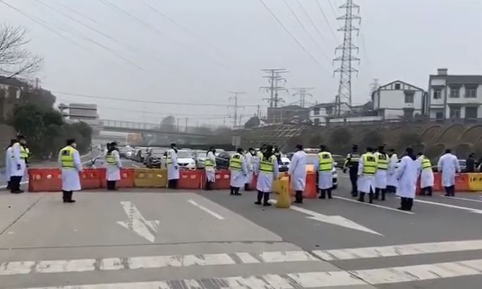 武漢封城再升級　午夜起「禁行車輛」