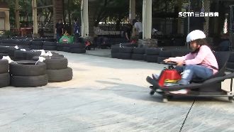 過年玩埔心　摸水豚、開卡丁車超嗨