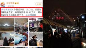 武漢鐵路發文，武漢站，組合圖