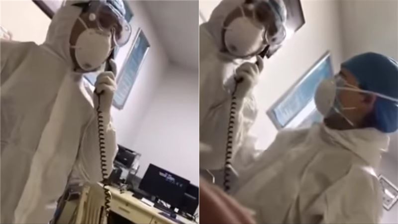 武漢醫生電話嘶聲：我不想回家過年？