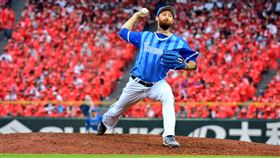 ▲日本職棒橫濱隊洋投派頓（Spencer Patton）。（圖／翻攝自推特）