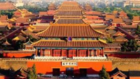 北京故宮博物院閉館▲。（圖／翻攝自微博）