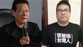 趙少康「怎不禁止美國流感入境」，網紅石明謹怒批「毫無觀念，純粹的混蛋」。（組圖／翻攝自臉書,資料照）