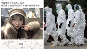 出逃武漢(圖/微博)