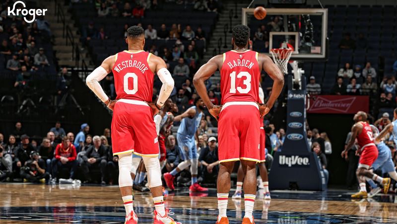 NBA／哈登12分新低　還好有威少