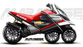 ▲Blade Bike直列三輪機車。（圖／翻攝網站）