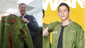 民進黨「勝利」飛行夾克將上線　卓榮泰：會請吳怡農當模特
圖／翻攝自中央社、賴品妤臉書