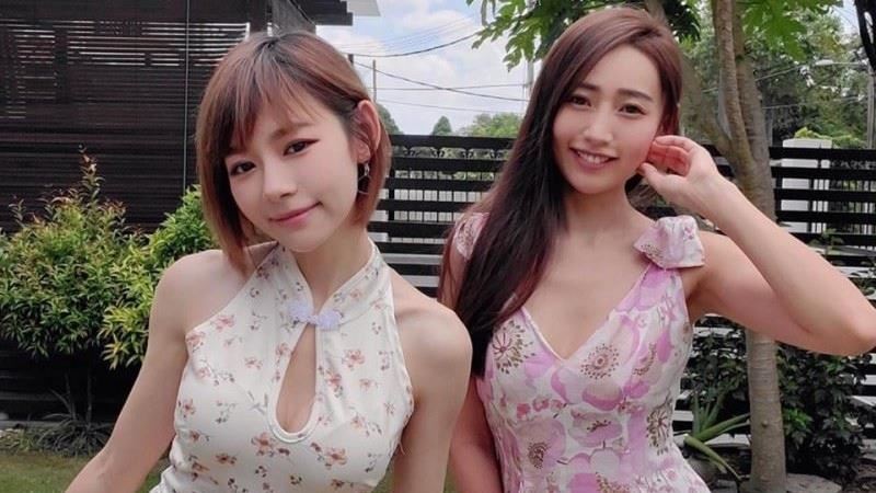 林明禎旗袍挖空辣翻　仙女姐深V跟上