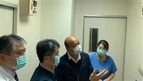 韓國瑜視察民生醫院（圖／翻攝自韓國瑜臉書）