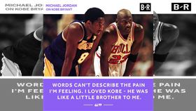 ▲『小飛俠』布萊恩（Kobe Bryant）死於空難，『籃球之神』喬丹（Michael Jordan）發文哀弔。（圖／翻攝自Bleacher Report推特）