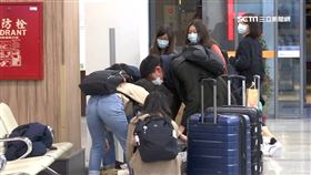 口罩,武漢肺炎,機場,旅客,飛機