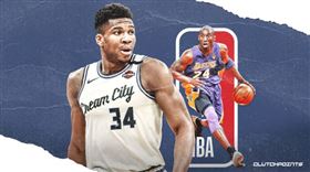 致敬偉大！字母哥：NBA標誌改柯比
NBA,Kobe Bryant,字母哥,標誌,Jerry West
翻攝自推特ClutchPoints