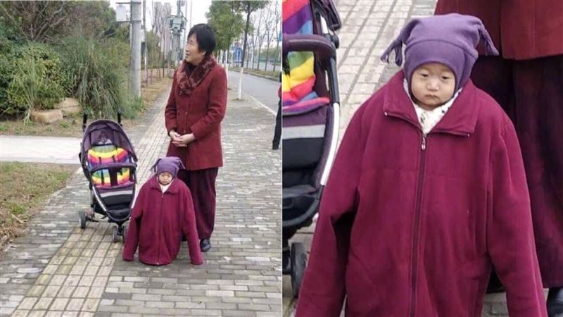 嬤怕孫著涼這打扮…他眼神死　網笑瘋