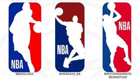 不少網友熱心自製Kobe形象的新標誌。（圖／翻攝自推特）