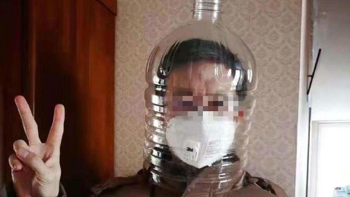 陸生製「防護面具」網推：對祖國的愛