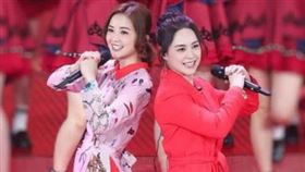 阿嬌身型臃腫(圖／翻攝自阿SA微博)