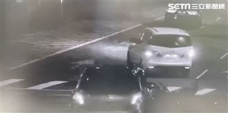 畫面曝！機車撞左轉車騎士肋骨插肺亡
