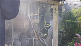 北投,火災,自行滅火,陽明山,勇警　士林分局提供