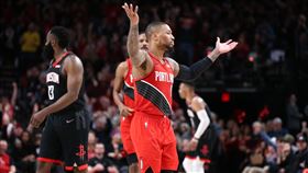 Damian Lillard。（圖／翻攝自拓荒者推特）