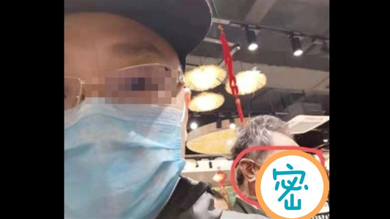 阿伯自製「肉色防護罩」　網笑翻