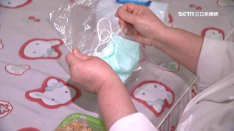 醫院外用過口罩隨處飄　恐成防疫死角