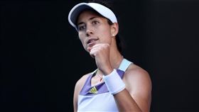 澳洲網球公開賽女單決賽、西班牙選手蒙奎露薩 (圖/翻攝自Garbiñe Muguruza 推特)