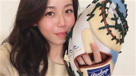 ▲日本女子職棒愛知Dione隊奥村奈未（圖／翻攝自奥村奈未IG）