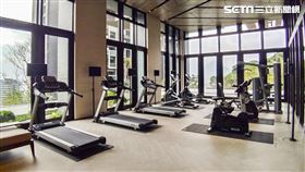 社區健身房。（圖／記者陳韋帆攝影）
