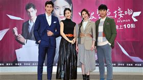 鍾瑶、宏正、李運慶、張景嵐。（台視提供）