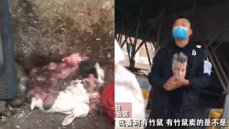陸近萬人確診　無良攤販仍賣野味