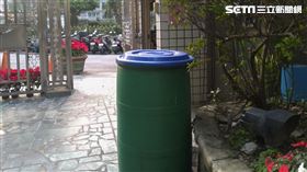 廚餘桶。（圖／記者陳韋帆攝影）