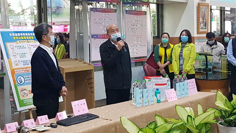 和中央討口罩　韓國瑜怨：被管制買嘸