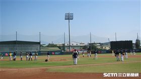 ▲中信兄弟在屏東鹽埔春訓。（圖／記者蕭保祥攝影）