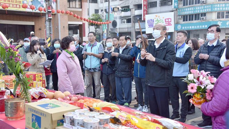 中華地下道填平　韓國瑜籲：忍耐一下