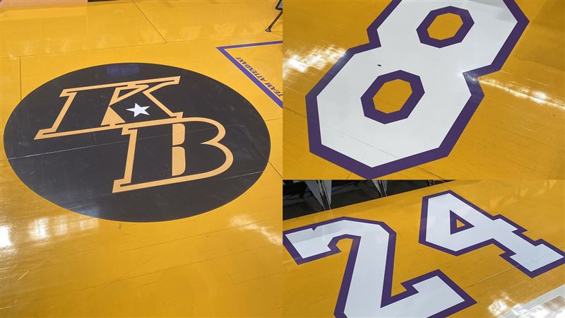 柯比逝世後首戰　湖人主場暖心布置