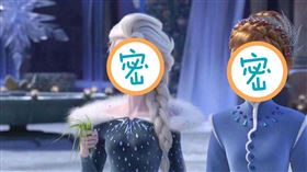 肺炎,口罩,卡通,佩佩豬,冰雪奇緣（圖／翻攝網路）