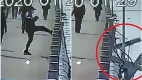  大陸,護欄,骨牌,豆腐渣,工程（圖／翻攝自騰訊網）