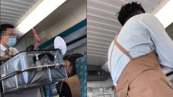 陸客搭高鐵喧嘩、咳嗽　服勤員神制止