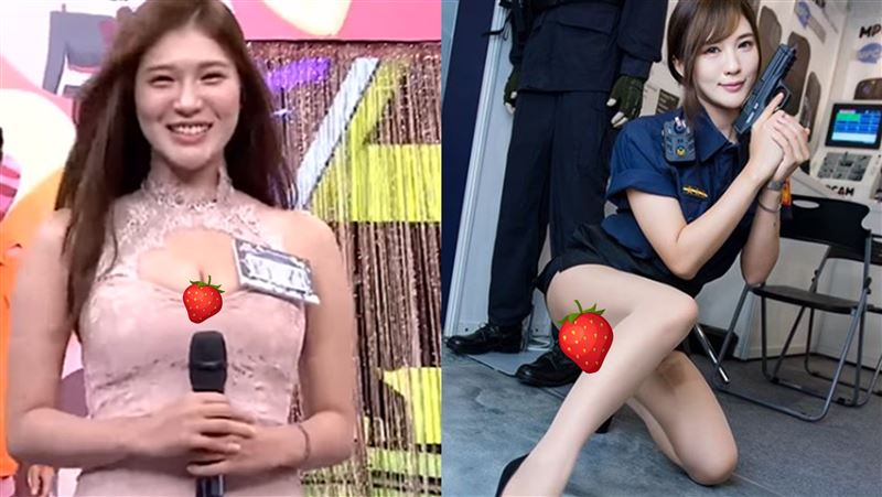 捕獲野生長腿辣女警！遭癡漢掐屁股蛋