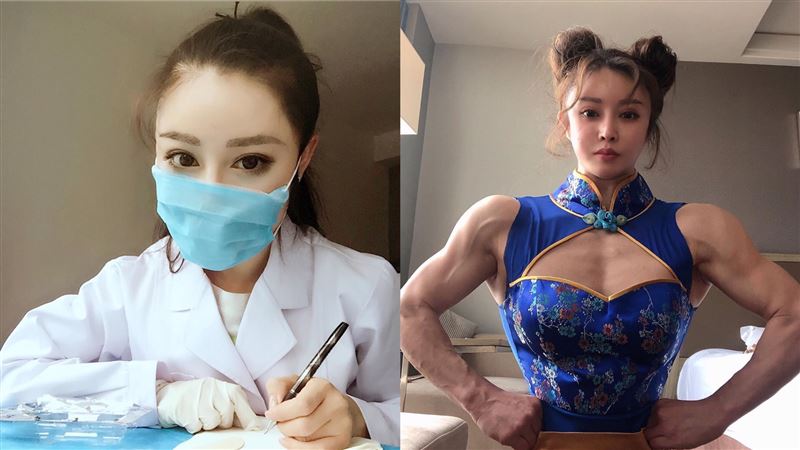 正妹醫抗武漢肺炎　網一看袍下肌驚呆