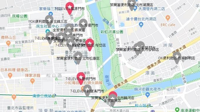 口罩地圖上線啦　一秒判讀超商哪有貨