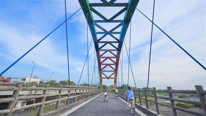 竹市府投經費檢修彩虹橋　提升安全性
